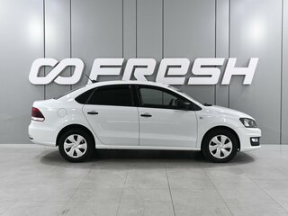2019 Volkswagen Polo V Рестайлинг, белый, 1249000 рублей, вид 5