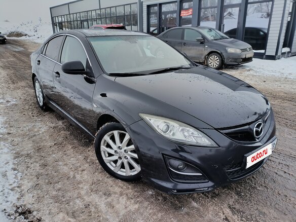 2011 Mazda 6 II (GH) Рестайлинг, чёрный, 920000 рублей - вид 1