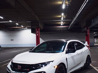 2021 Honda Civic X Рестайлинг, белый, 2600000 рублей, вид 3