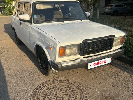 2005 Lada (ВАЗ) 2107, белый, 105000 рублей, вид 3