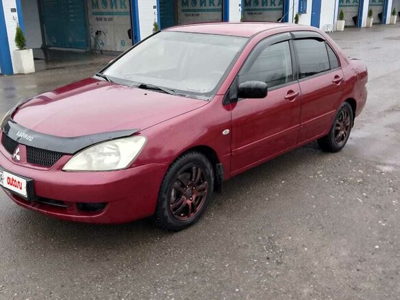 2006 Mitsubishi Lancer IX Рестайлинг, красный, 470000 рублей