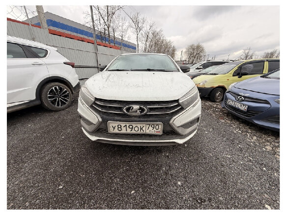 2024 Lada (ВАЗ) Vesta I Рестайлинг (NG), белый, 1000000 рублей