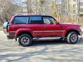 1995 Toyota Land Cruiser 80 Series Рестайлинг, пурпурный, 999999 рублей, вид 4