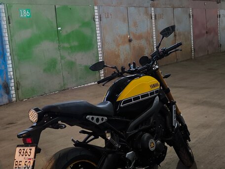 2017 Yamaha XSR900, жёлтый, 670000 рублей, вид 4
