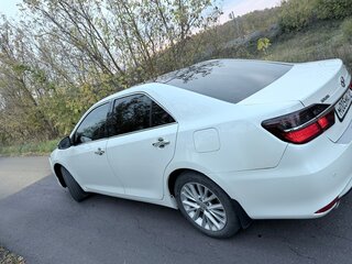 2015 Toyota Camry US Market VII (XV50) Рестайлинг, белый, 1400000 рублей, вид 5