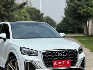 2022 Audi Q2 L 35 TFSI I Рестайлинг, белый, 1600000 рублей, вид 4