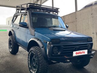 2011 Lada (ВАЗ) 2121 (4x4) I Рестайлинг, синий, 530000 рублей, вид 1