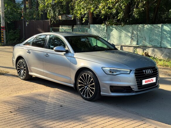 2015 Audi A6 IV (C7) Рестайлинг, серебристый, 1699000 рублей