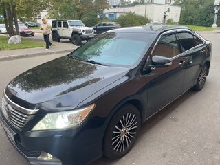 2013 Toyota Camry VII (XV50), чёрный, 1710000 рублей, вид 1