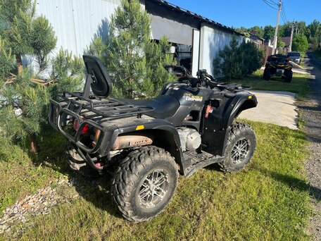 2014 Stels ATV-600YL Леопард, чёрный, 450000 рублей, вид 4
