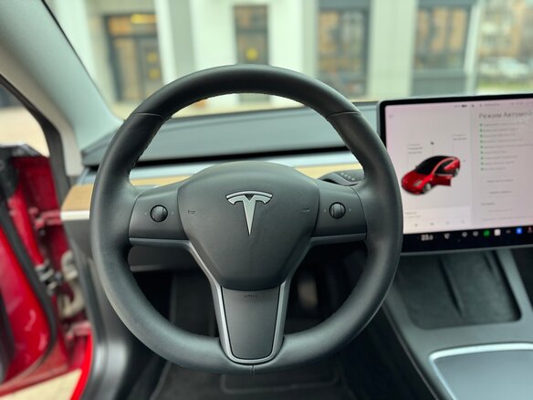 2020 Tesla Model 3 Long Range I, красный, 3990000 рублей - вид 10