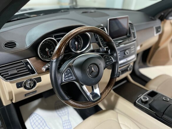 2015 Mercedes-Benz GLE Coupe 400 I (C292), синий, 3850000 рублей - вид 12