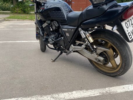 1993 Honda CB 400 Super Four, чёрный, 220000 рублей, вид 2