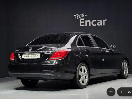 2018 Mercedes-Benz C-Класс 200 BlueTEC IV (W205), чёрный, 1550000 рублей, вид 2