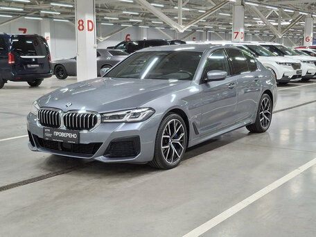 2020 BMW 5 серии 530d xDrive VII (G30/G31/G38) Рестайлинг, серый, 5280000 рублей, вид 1