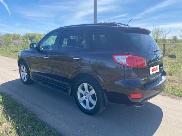 2008 Hyundai Santa Fe II, фиолетовый, 890000 рублей - вид 5