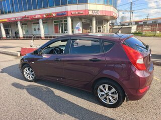 2012 Hyundai Solaris I, фиолетовый, 460000 рублей, вид 5