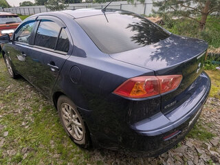 2008 Mitsubishi Lancer X, синий, 700000 рублей, вид 4
