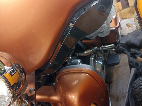 2008 Harley-Davidson Electra Glide, оранжевый, 950000 рублей, вид 4