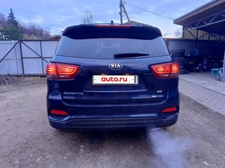 2018 Kia Sorento III Prime Рестайлинг, синий, 1750000 рублей, вид 4