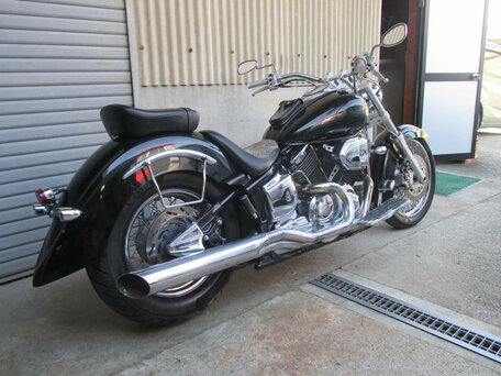 2002 Yamaha XVS1100, чёрный, 449000 рублей, вид 5