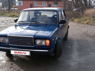 2008 Lada (ВАЗ) 2107, синий, 170000 рублей, вид 4