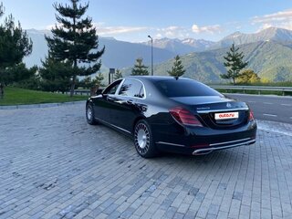 2019 Mercedes-Benz Maybach S-Класс 450 I (X222) Рестайлинг, чёрный, 7100000 рублей, вид 5