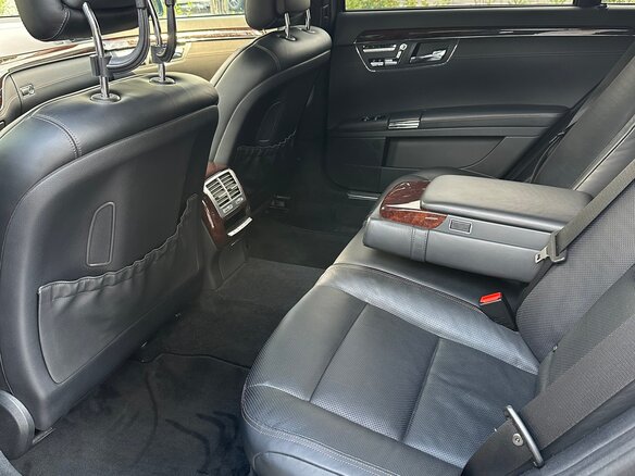 2012 Mercedes-Benz S-Класс 500 Long V (W221) Рестайлинг, чёрный - вид 8
