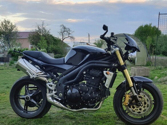 2007 Triumph Speed Triple, чёрный, 507000 рублей