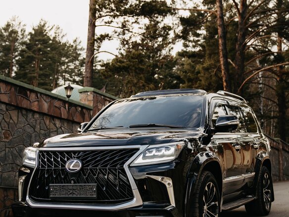 2008 Lexus LX 570 III, чёрный, 3380000 рублей - вид 9