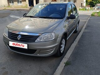 2012 Renault Logan I Рестайлинг, бежевый, 520000 рублей, вид 2
