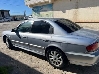 2008 Hyundai Sonata ТагАЗ IV (EF) Рестайлинг, серебристый, 420000 рублей, вид 3