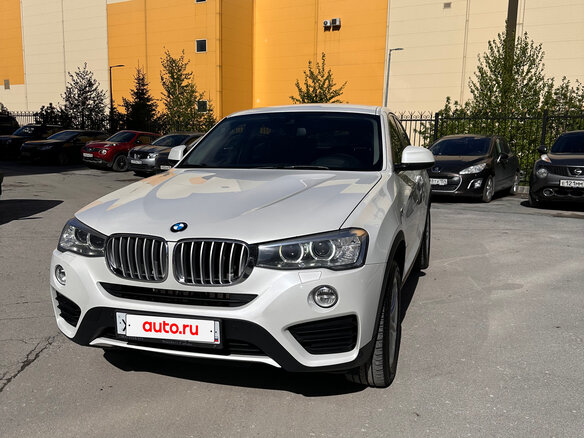 2015 BMW X4 28i I (F26), белый, 2300000 рублей - вид 3