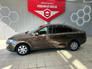 2018 Skoda Rapid I Рестайлинг, коричневый, 1320000 рублей, вид 4