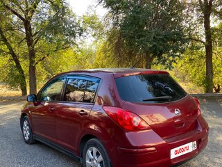 2007 Nissan Tiida I, красный, 630000 рублей, вид 4