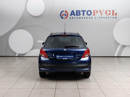 2010 Peugeot 207 I Рестайлинг, синий, 314000 рублей, вид 4