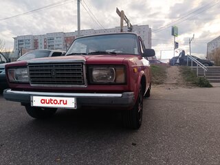2000 Lada (ВАЗ) 2107, красный, 130000 рублей, вид 2