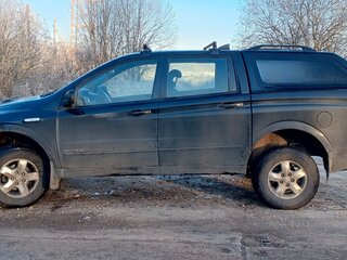2008 SsangYong Actyon Sports I, чёрный, 565000 рублей, вид 5