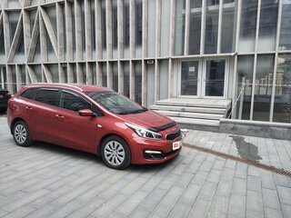 2016 Kia Ceed II Рестайлинг, красный, 1000000 рублей, вид 2