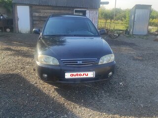 2008 Kia Spectra I Рестайлинг 2, чёрный, 340000 рублей, вид 1