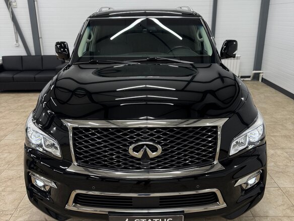 2016 Infiniti QX80 I Рестайлинг, чёрный, 4199000 рублей - вид 1