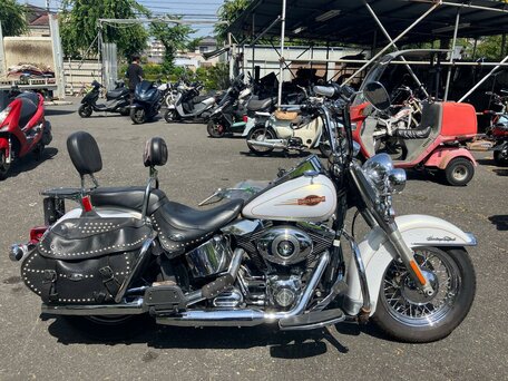 2006 Harley-Davidson Heritage Classic, белый, 649000 рублей, вид 2