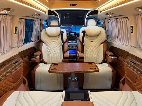 2020 Mercedes-Benz V-Класс Long 260 длинный III (W447) Рестайлинг, чёрный, 7690000 рублей - вид 25