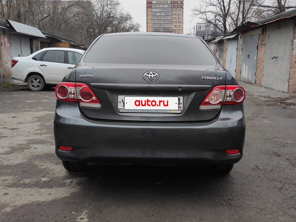 2012 Toyota Corolla X (E140, E150) Рестайлинг, серый, 999000 рублей - вид 11