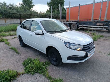 2023 Lada (ВАЗ) Granta I Рестайлинг, белый, 558720 рублей, вид 2