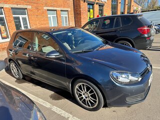 2012 Volkswagen Golf VI, синий, 775000 рублей, вид 3