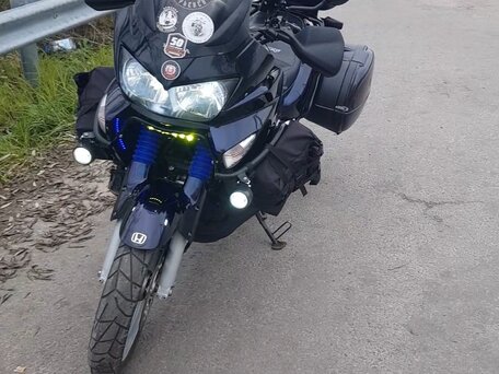 2003 Honda XL1000V Varadero, синий, 500000 рублей, вид 4
