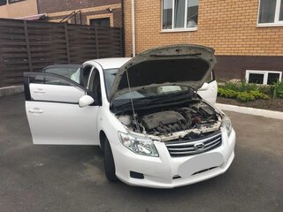 2010 Toyota Corolla Axio X (E140, E150) Рестайлинг, белый, 769600 рублей, вид 2