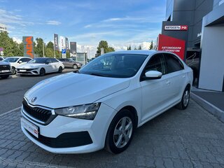 2021 Skoda Rapid II, белый, 930000 рублей, вид 3