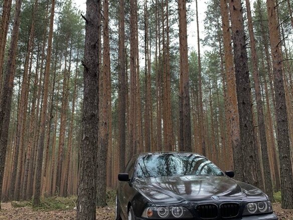 1998 BMW 5 серии 523i IV (E39), чёрный - вид 4